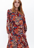 Women Mixed Floral print tiered maxi dress