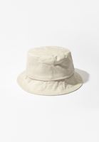 Bayan Krem Pamuklu Bucket Şapka