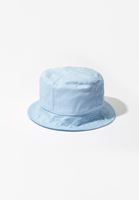 Bayan Mavi Pamuklu Bucket Şapka
