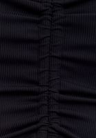 Bayan Siyah Cut-Out Detaylı Mini Elbise