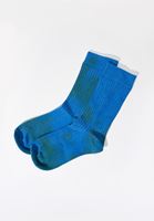 Bayan Lacivert Batik Desenli Çorap