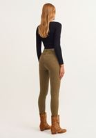 Bayan Yeşil Toparlayıcı Etkili Skinny Pantolon ( TENCEL™ )