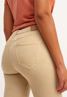 Women Cream TENCEL slimming effect skinny pants