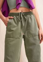 Bayan Yeşil Nature Friendly Yumuşak Dokulu Jogger Pantolon ( TENCEL™ )