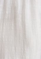 Women White Maxi Kimono with Drawstring Detail