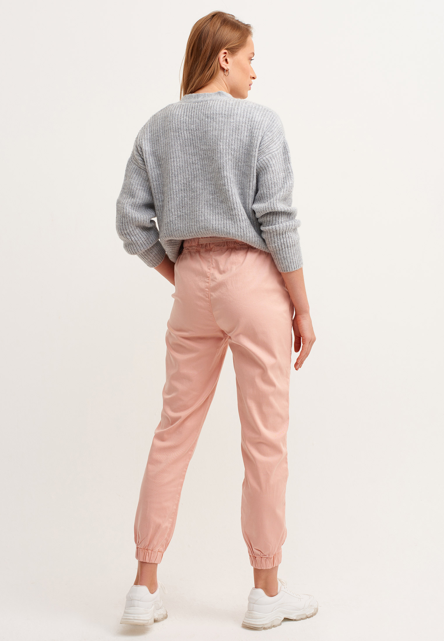 Women Pink Nature Friendly Jogger Trousers