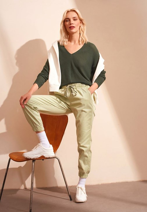 Green Nature Friendly Jogger Trousers 