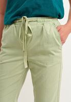 Bayan Yeşil Yumuşak Dokulu Baggy Pantolon ( TENCEL™ )