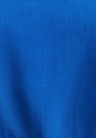 Bayan Mavi Nature Friendly Yırtmaçlı Gömlek Elbise ( TENCEL™ )