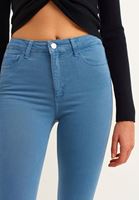 Bayan Mavi Toparlayıcı Etkili Skinny Pantolon ( TENCEL™ )