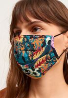 Bayan Çok Renkli Mix Desenli Yıkanabilir Maske