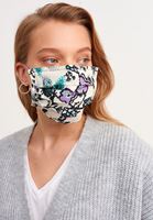 Bayan Çok Renkli Desenli Yıkanabilir Maske