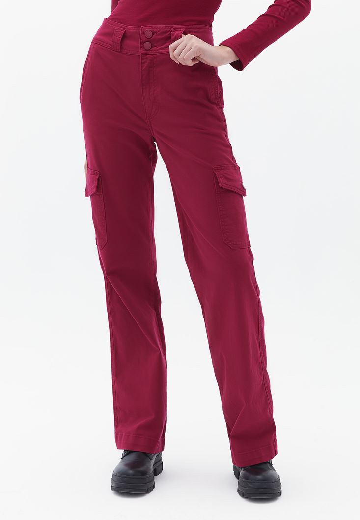 Worker Cargo Pants - Burgundy | Fashion Nova, Mens Pants | Fashion Nova