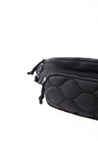 Women Black Waist Pack with Multiple Pockets