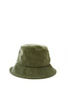 Bayan Yeşil Sloganlı Bucket Şapka