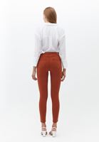 Bayan Kiremit Toparlayıcı Etkili Skinny Pantolon ( TENCEL™ )