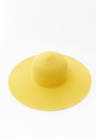 Bayan Sarı Hasır Şapka