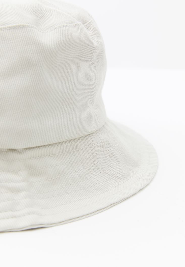Cream Bucket Hat Online Shopping | OXXOSHOP