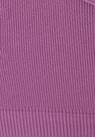 Women Purple Seamless Crop Top