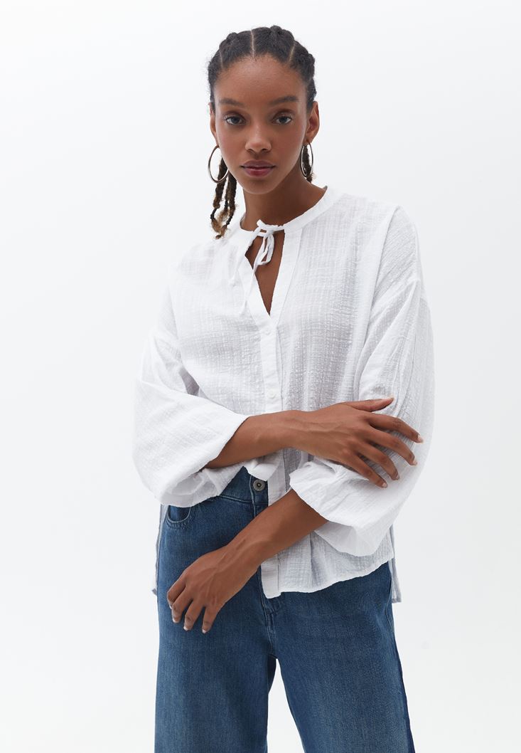 WOMEN FASHION Jeans Basic Zara straight jeans discount 74% White 40                  EU 