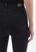Women Black Ultra High Rise Skinny Pants