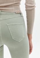 Women Green TENCEL slimming effect skinny pants