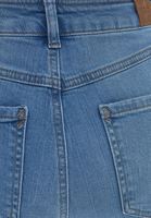 Bayan Mavi Ultra Yüksek Bel Straight-Fit Denim Pantolon