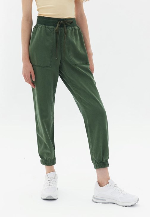 Mid rise store jogger pants