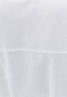Women White Cotton Tshirt with Tie-up Detail