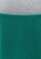 Women Green Sweater with Shoulder Detail