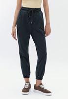 Women Grey High Rise Jogger Pants