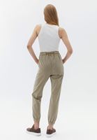 Women Brown High Rise Jogger Pants