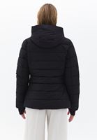 Women Black Quilted Puffer Jacket