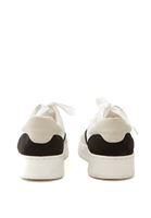 Women White Thick Soled Sneakers