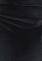 Wide-Leg Kadife Pantolon ve Kadife Bluz Kombini