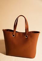 Women Brown Tote Bag with Straps