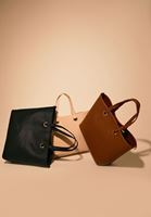 Women Brown Tote Bag with Straps