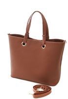 Women Brown Tote Bag with Straps