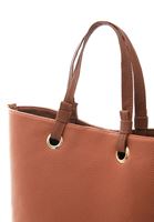 Women Brown Tote Bag with Straps