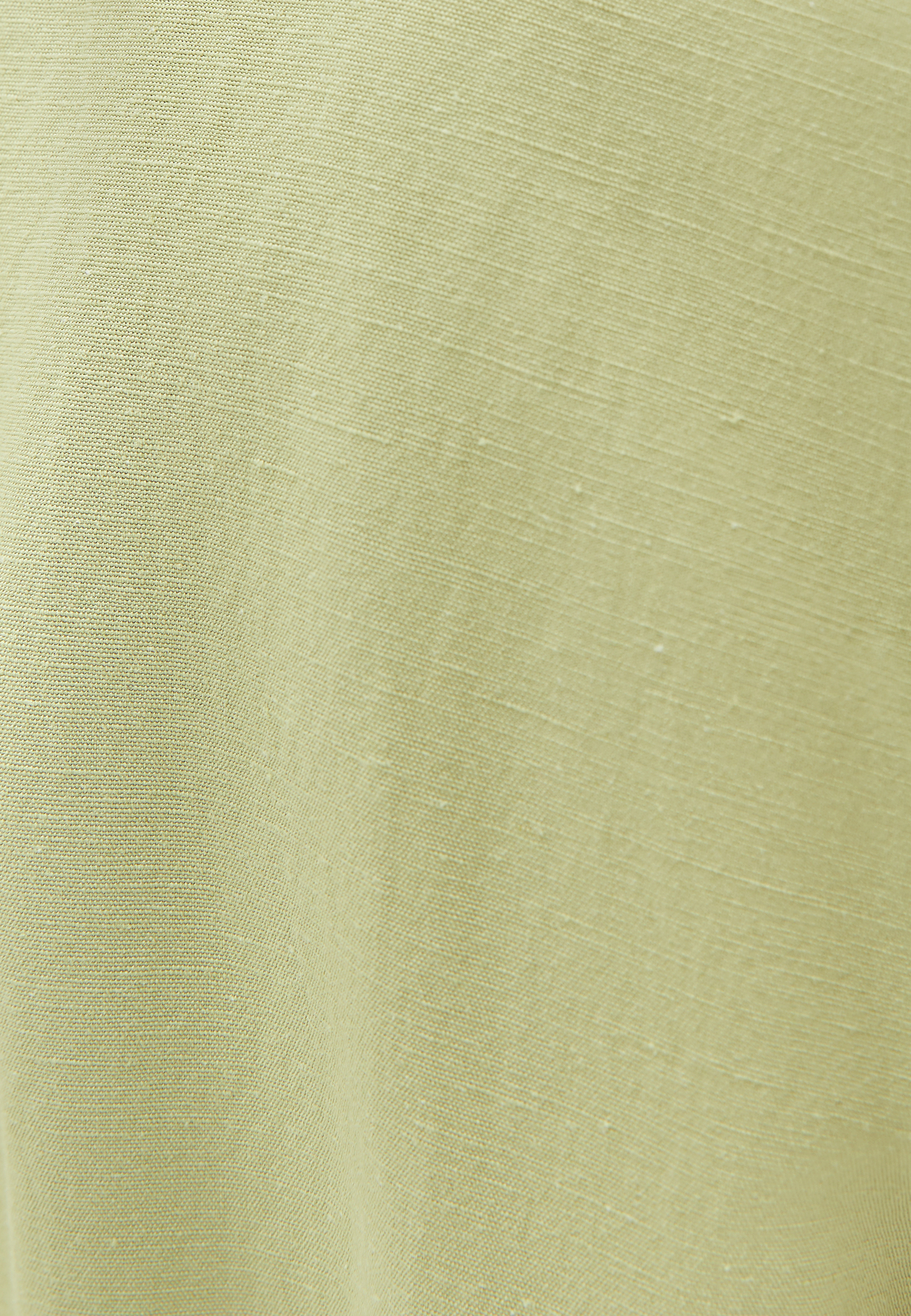 Oxxo Yeşil Keten Karışımlı Mini Elbise. 1