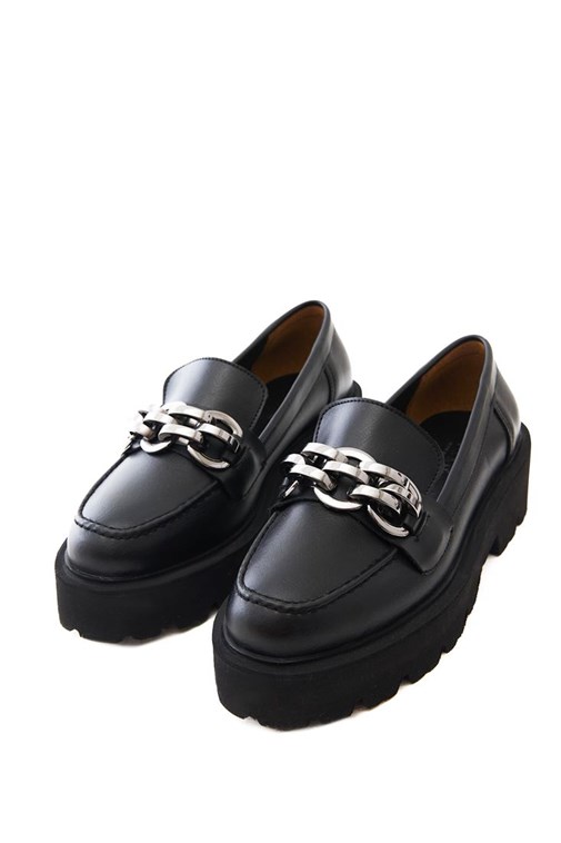 Vegan black hot sale loafers