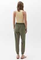 Women Green Soft touch jogger pants