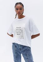 Pamuklu Oversize Tişört