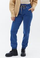 Bayan Mavi Yüksek Bel Jogger Pantolon ( TENCEL™ )