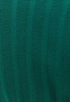 Women Green Crop Cardigan with Buttons
