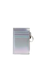 Women Silver Card Holder with Multiple Slots