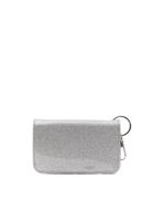 Women Silver Card Wallet with Multiple Slots