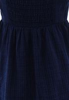 Women Blue Ruffled Maxi Dress