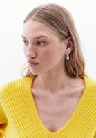 Women Yellow Soft Touch V-neck Sweater