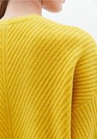 Women Yellow Soft Touch V-neck Sweater